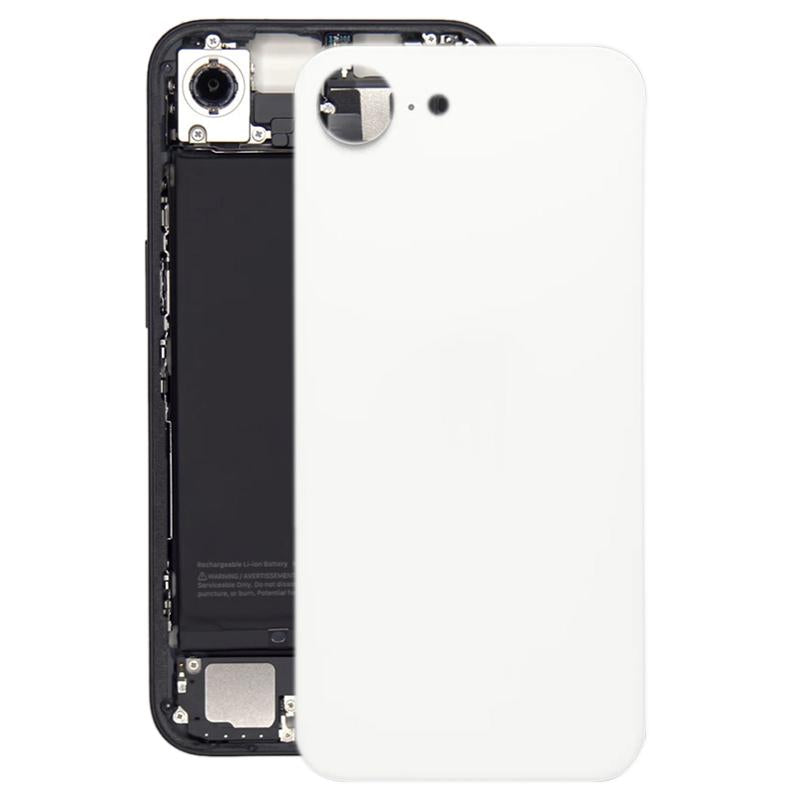 Back Glass Panel for Apple iPhone 16e White Back Glass Panel for Apple iPhone 16e White